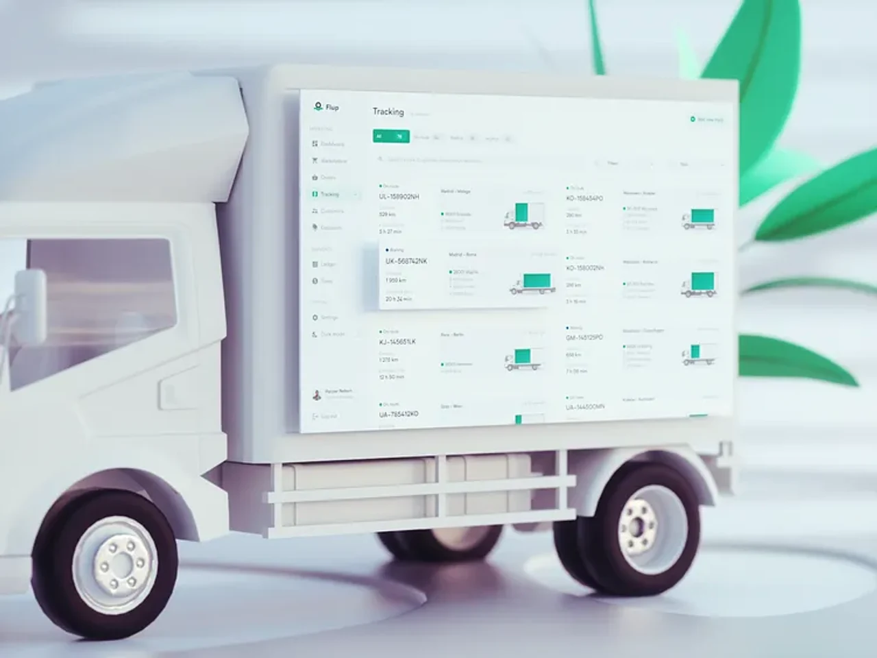 PriceBase fleet tracking dashboard